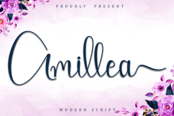 Amillea: A Script Font for Real Projects