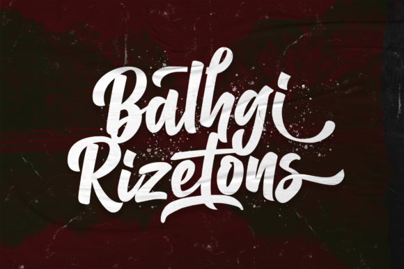 Beautiful Script Font for Editorial Design