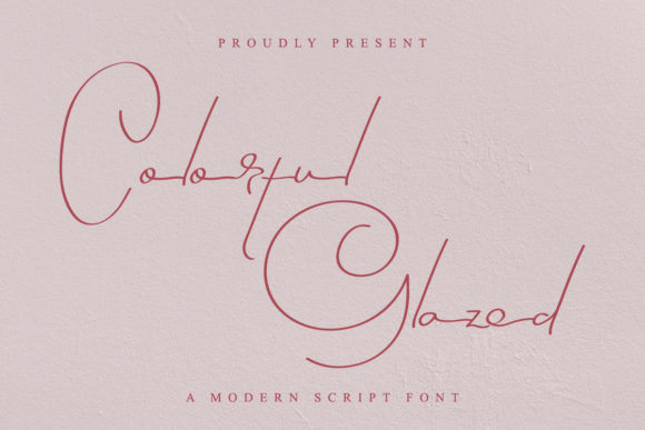 Colorful Glazed Font Review