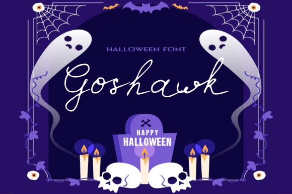 Goshawk: A Halloween Font for Business