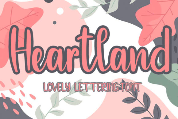 Heartland: A Handwritten Font for Web Design