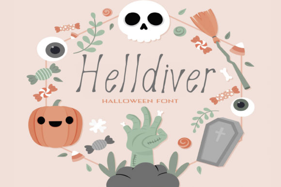 Helldiver Font for Web Design