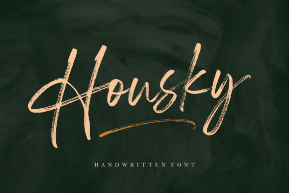 Housky: A Modern Script Font