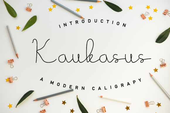 Kaukasus: A Simple Font for Big Business Impact