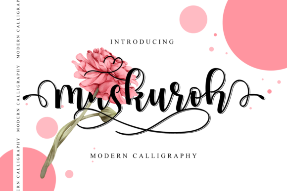 Maskuroh: A Delicate Script Font