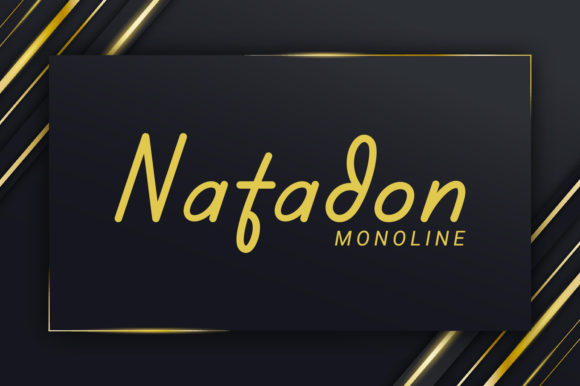 Natadon: A Handwritten Font for Editorial Design