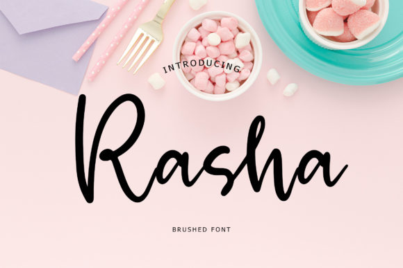 Rasha: A Script Font for Real Projects