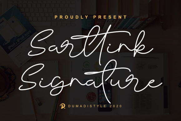 Sarttink Signature: A Cool Signature Font