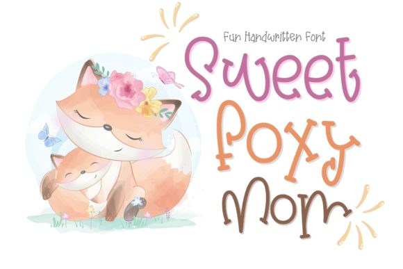Sweet Foxy Mom Font for Creative Marketing